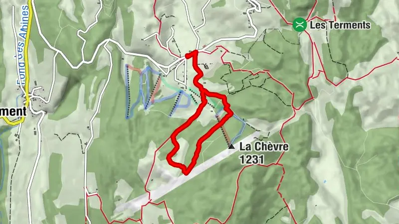 Nature trail "Sentier de la Boucle d'Oreille"