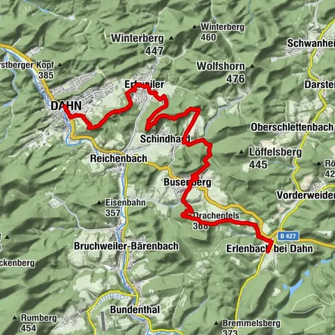 Palatinate Forest Trail stage 07 Dahn - Erlenbach