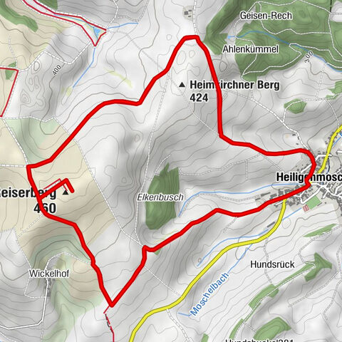 Heiligenmoschel - Planet trail