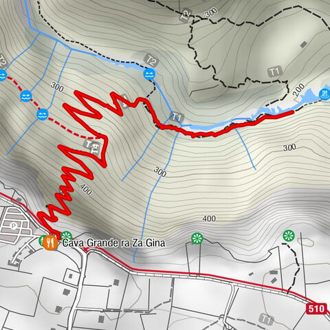 Zu den Seen der Cava Grande del Cassibile