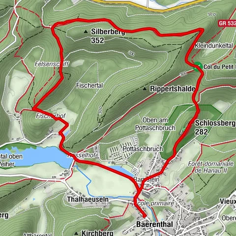 Sentier d'excellence 1: Around Ramstein Castle