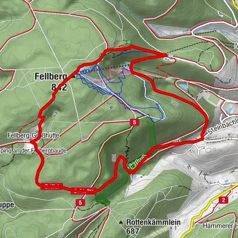Nature Park Trail - Griffel Path in the Thuringian Forest