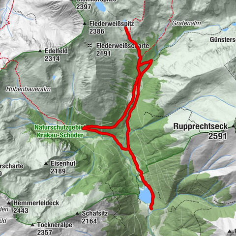 Etrachsee - Wildkarrsee