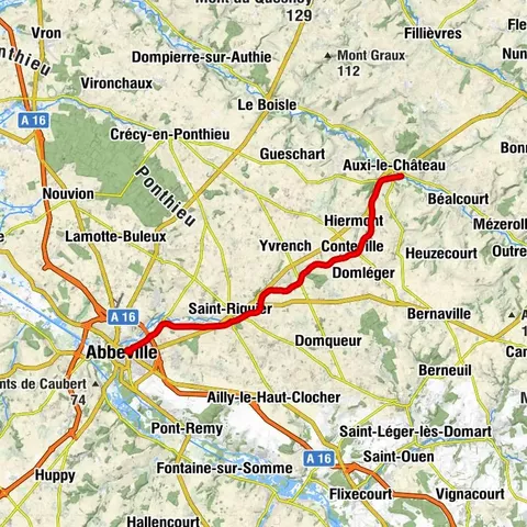 The Ponthieu crossing