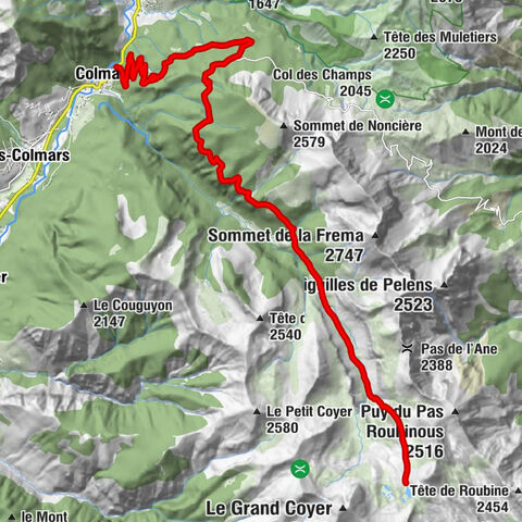 003 TransVerdon Section - From Colmars-les-Alpes to the Lignin Lakes