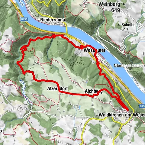Waldkirchen: 4/4 View Round | Large Danube Resonance Path Round