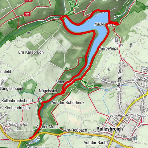 Um die Kalltalsperre