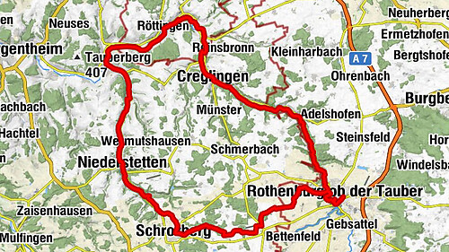 Experience route 12: Hohenlohe Residence Trail