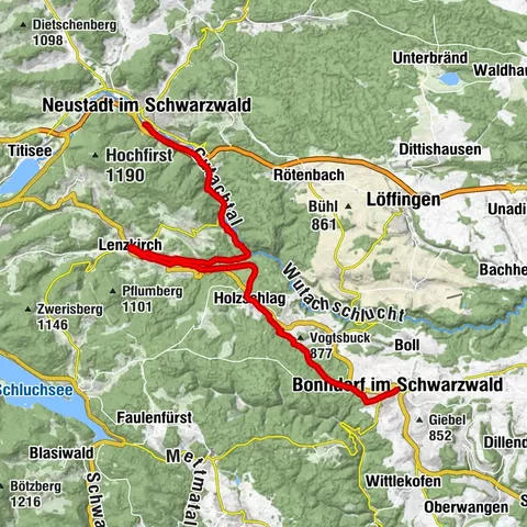 "Bähnle"- cycle path
