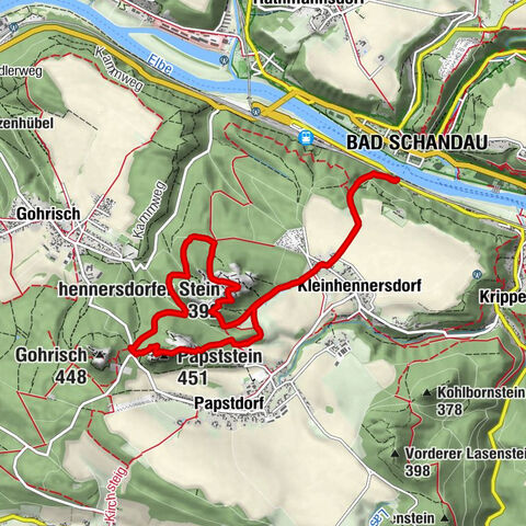 Über den Malerweg durch die Hölle zum Papststein