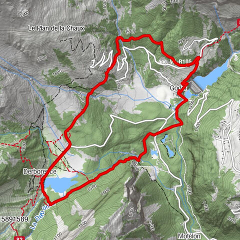 Tour de l'éboulement des Diablerets