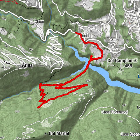 Bridge route Lamon Lago Senaiga