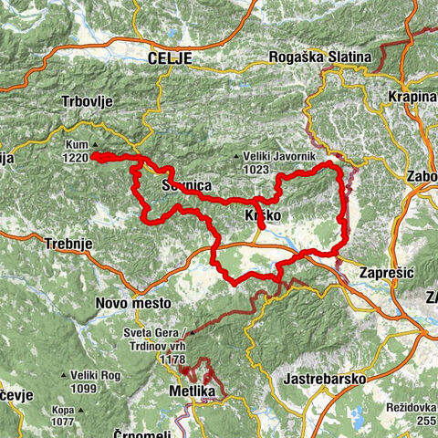 Posavje cycling trail