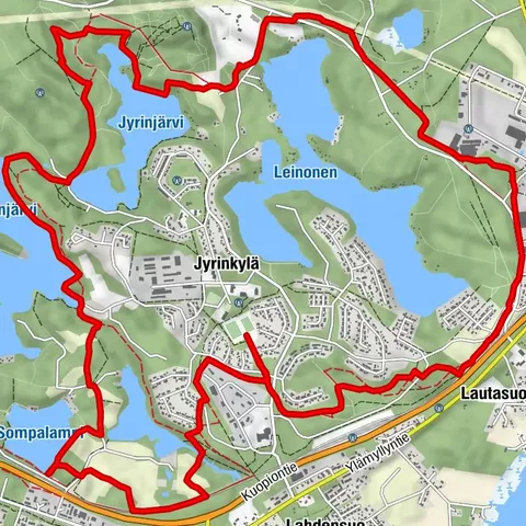Jyri Trail, Liperi Kinttupolut