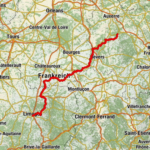 Saint James by bike (Vézelay-Limoges)