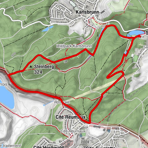 St. Nikolaus - Steinberg - Karlsbrunn - Blockhaus