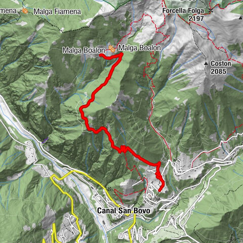 Malga Boalon da solo