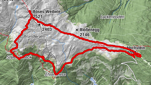 Böses Weibele - Pustertaler Höhenweg