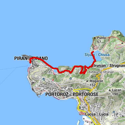 Heart trail Strunjan