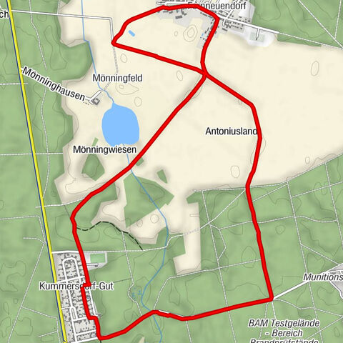 7 Kilometer Crosslauf von Kummersdorf-Gut