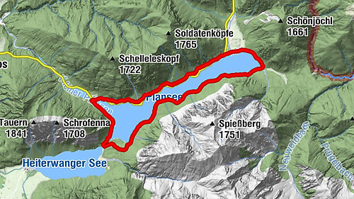 Traumhafte Panorama Plansee-Umrundung