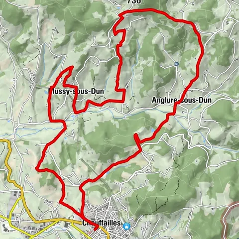 Dun et la vallée du Mussy