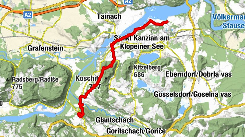 Z Wien Nizza, Barbara Kraus, 023. Etappe St. Lorenzen - Gallizien