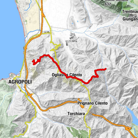 Cammino delle Terre  della Dieta Mediterranea - VALLI DEL SUGHERO - Tappa VII°