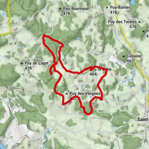 Circuit pédestre N°58 : "L'Or des Gaulois"