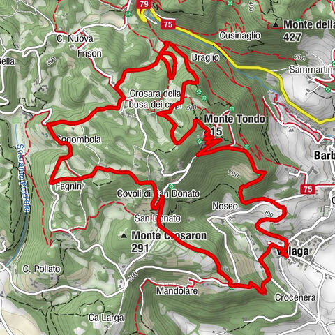 Trattoria Sabrina - Chiesa di Villaga - Monte Tondo - Chiesetta di San Donato