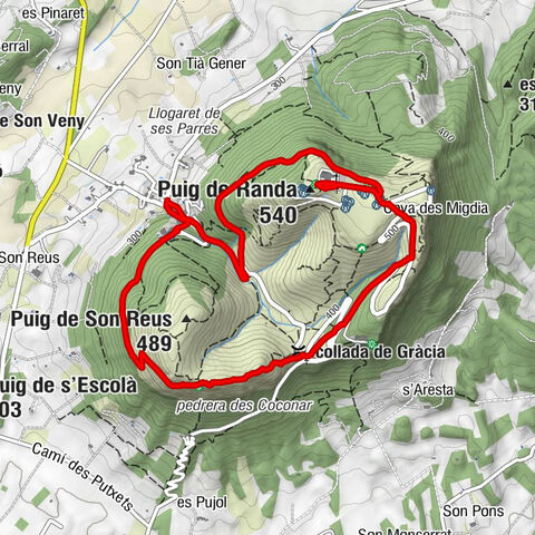 Sa Tanqueta - Puig de Randa - Santuari de Cura - Randa