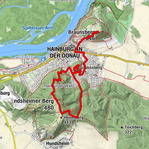Hainburg Hundsheimer Berg Schlossberg Braunsberg 20190427