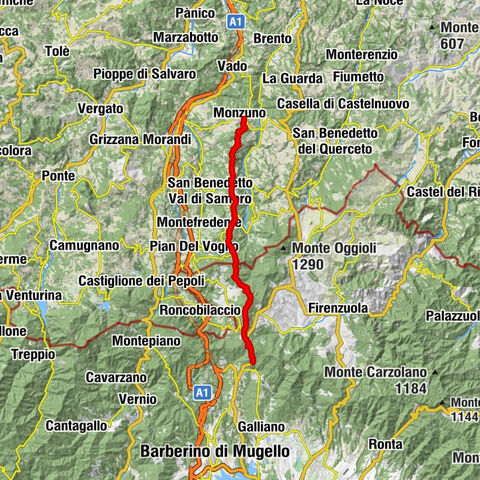 Montevenere - Monte del Galletto - Monte dei Cucchi - Monte di Fo'
