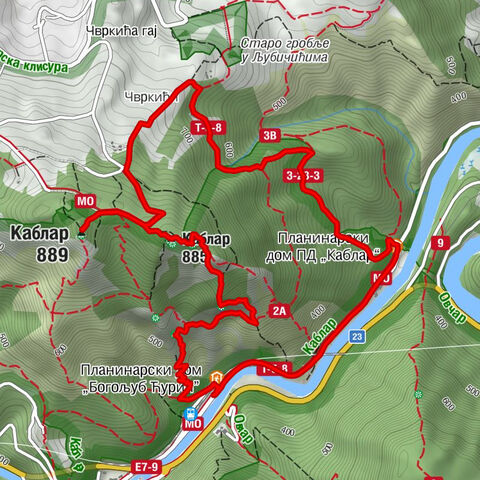 Летња башта ресторана „Дом" - Каблар - Ресторан Дом