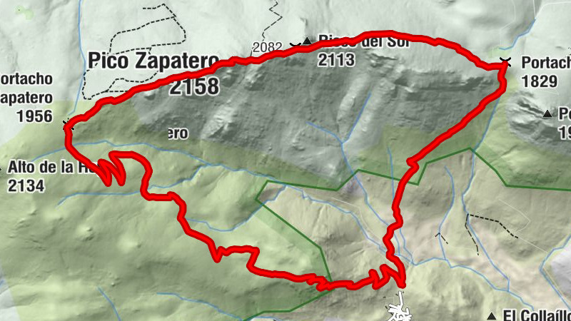 San Juan del Molinillo - Pico Zapatero - Risco del Sol - Sotalbo
