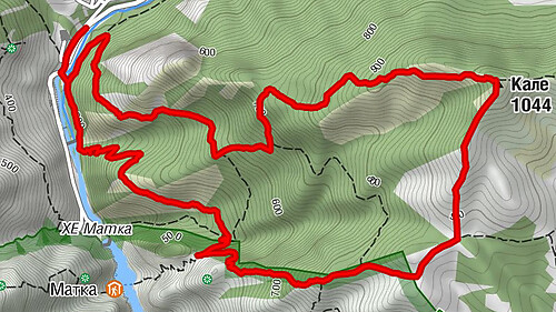 Манастирска пештера - Кале