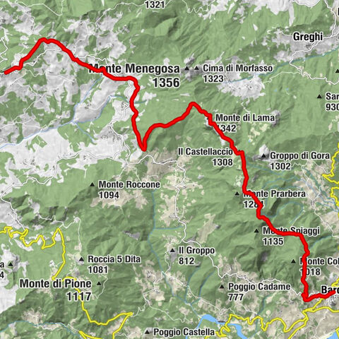 Farini - Monte di Lama - Colle Il Castellaccio - Chiesa Santa Maria Addolorata