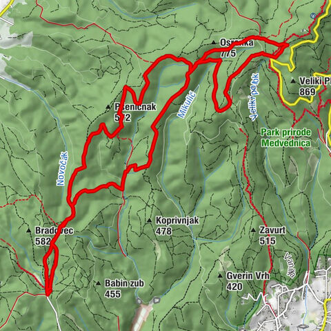 Gradska četvrt Podsused - Vrapče - Risnjak - Grafičar - Osrenka