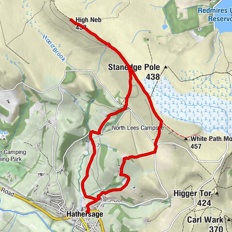 St Michael - High Neb - Robin Hood's Cave - Hathersage