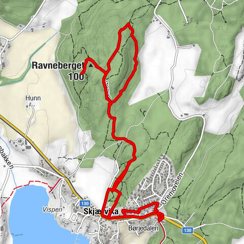 Fredrikstad - Skjærvika - Ravneberget