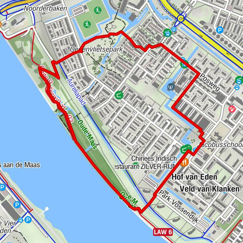 Grienden rondje Hoogvliet