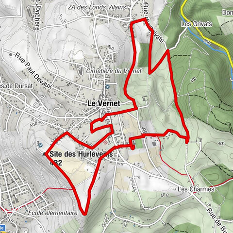 Le Vernet - Site des Hurlevents