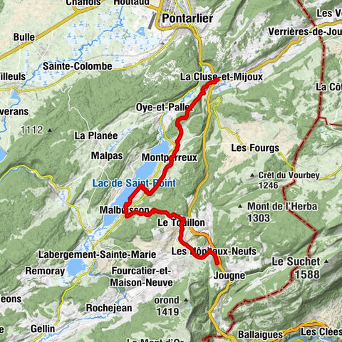 La Cluse-et-Mijoux - le Gérot - Église Sainte-Catherine - L'Edelweiss