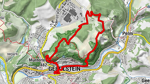 Helenenquelle - Gerolstein - Buchenloch - Munterley