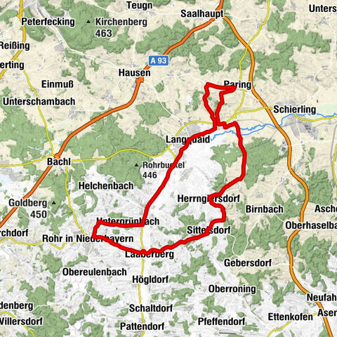 Langquaid - St. Jakob - St. Ottilia - Maria Opferung