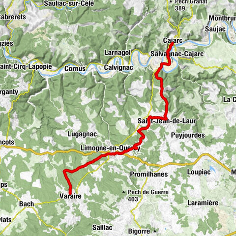 Cantecoucut - Église Saint-Julien - Oratoire de la Capelette - Cajarc