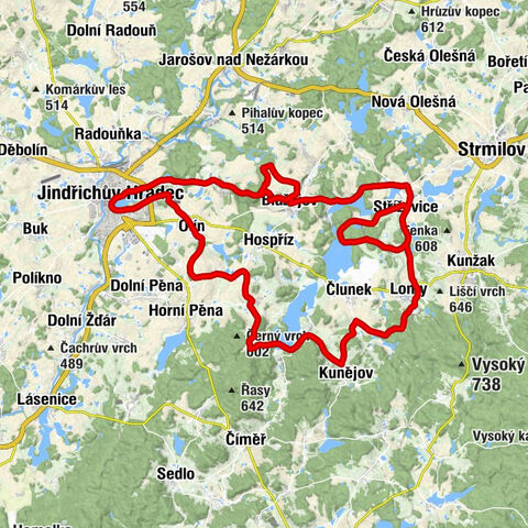 Jindřichův Hradec - Jindřiš - Kostel sv. Alžběty - Kaple Narození Panny Marie