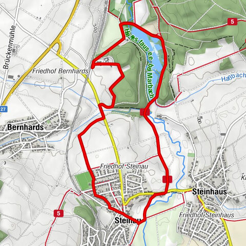 Steinau - Landhotel Rhönblick - Steinhaus