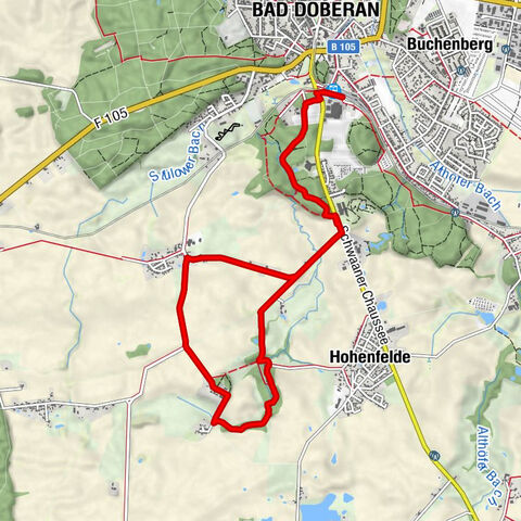 Bad Doberan - Hof Glashagen - Stülow