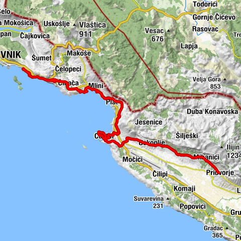Pridvorje - crkva sv. Đurđa - Gospa od Pompeja - Dubrovnik